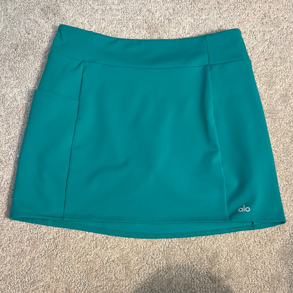 ALO Yoga Green Tennis/Golf Skort. Worn once!